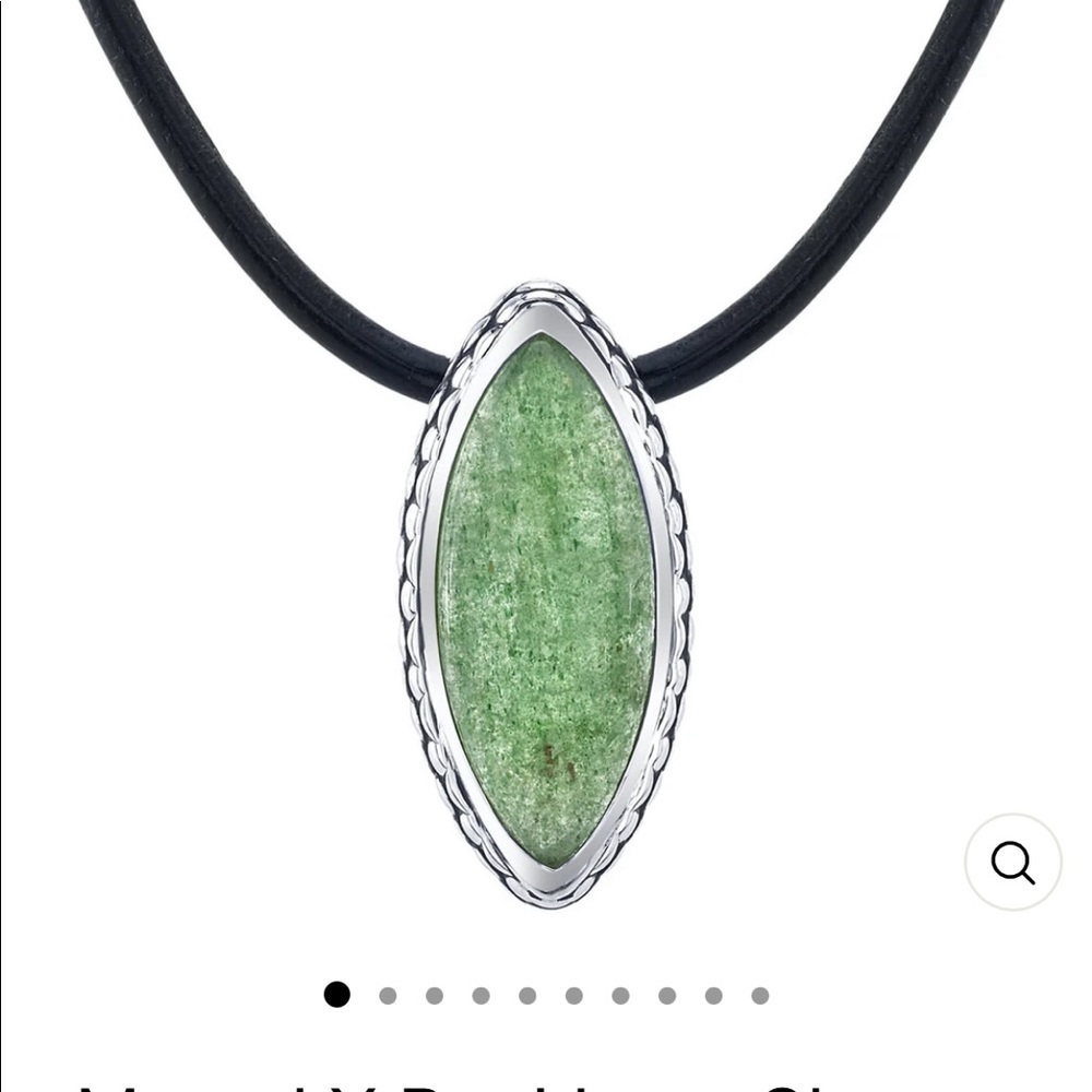 Marvel X RockLove Shang-Chi Green Pendant Necklace